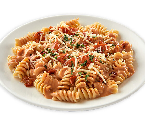 Fusilli con Fileto y Crema