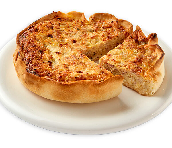 Quiche de Jamón y Queso