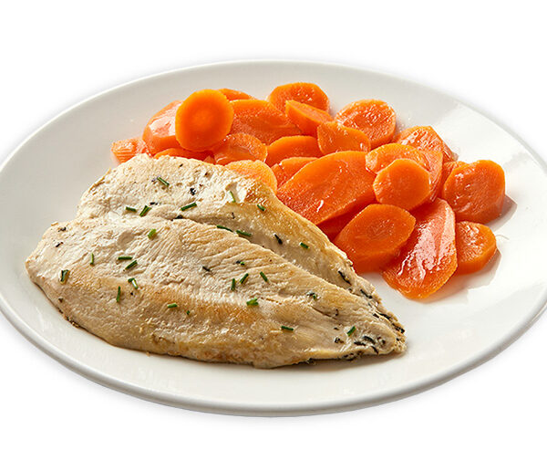 Suprema de Pollo con zanahorias