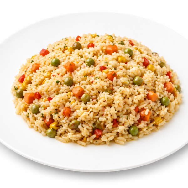 Arroz con vegetales
