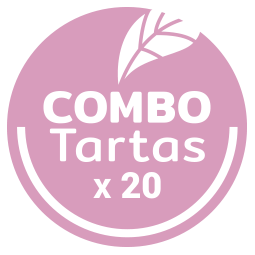 Combo x 20 Tartas